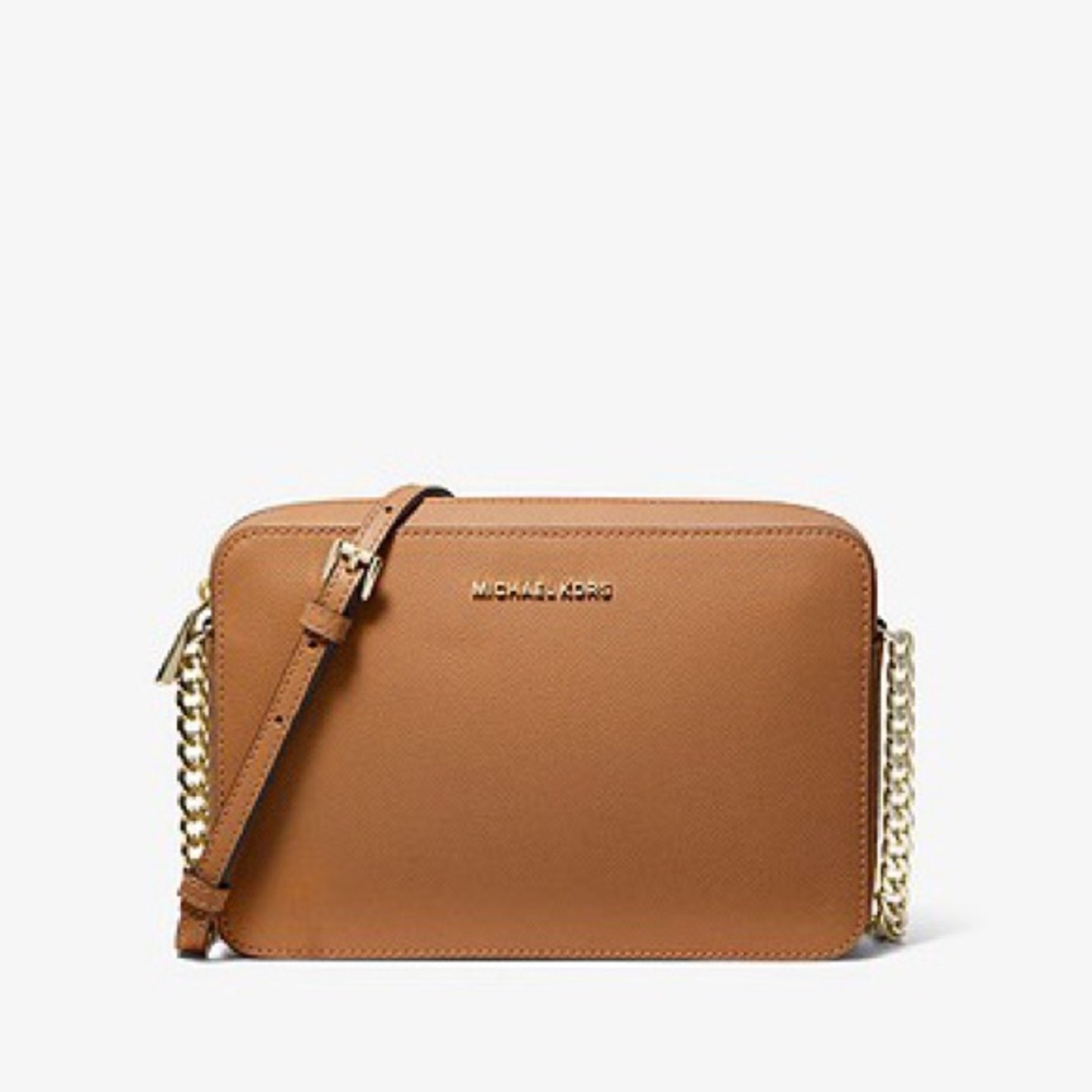 Michael Kors Jet Set Saffiano Leather Crossbody